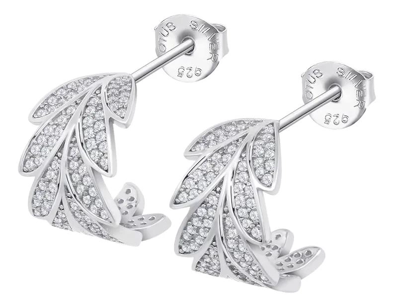 AROS DE PLATA PARA MUJER DISEÑO ELEGANTE Y MODERNO - 1