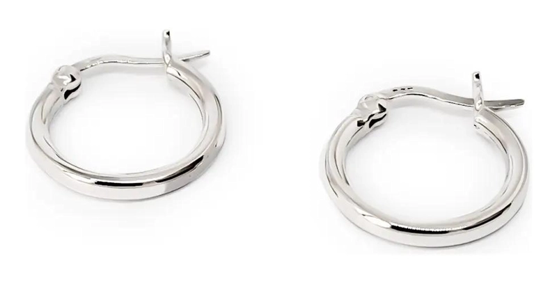 AROS ARGOLLAS DE PLATA FINA 925 CON DIAMETRO DE 16 MM - 1