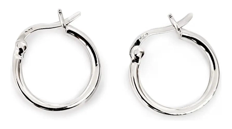 AROS ARGOLLAS DE PLATA FINA 925 CON DIAMETRO DE 16 MM - 2