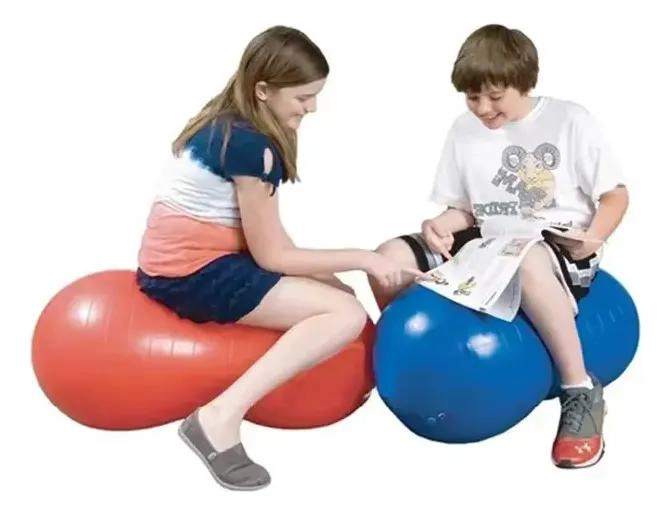 BALON TERAPE UTICO PARA EJERCICIOS Y TERAPIAS DE 90X45 CM - 4