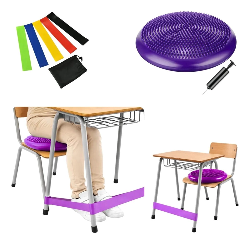 COJIN SENSORIAL CON BANDAS ELASTICAS PARA NIÑOS CON NECESIDADES ESPECIALES - 1