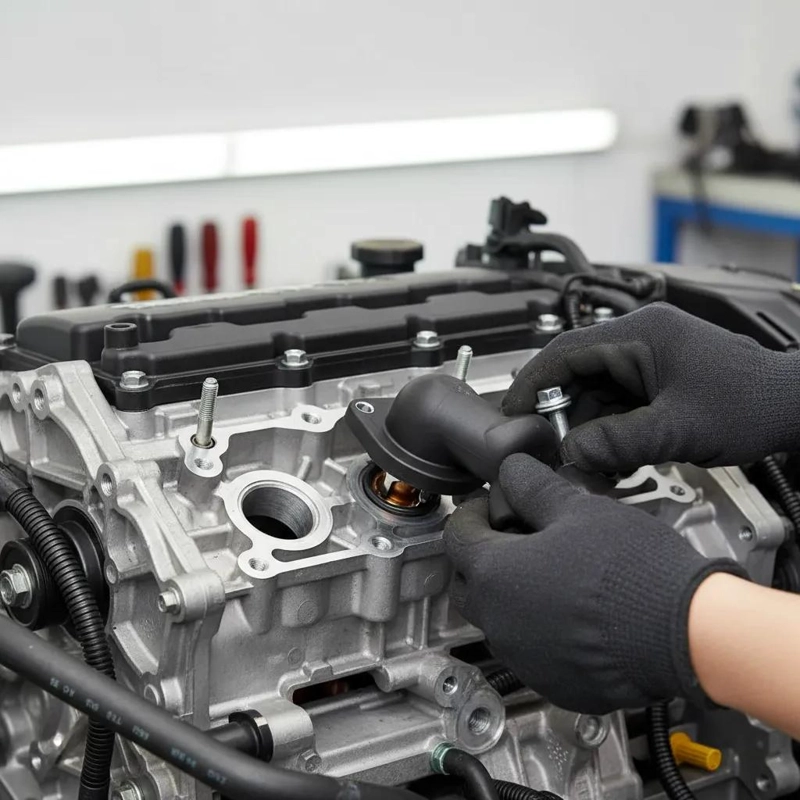 TAPA DE TERMOSTATO PARA VOLKSWAGEN GOLF A4 Y BORA 2000-2009 - 2