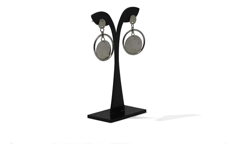AROS COLGANTES DE ACERO QUIRURGICO CON DISEÑO ELEGANTE Y DURADERO - 3