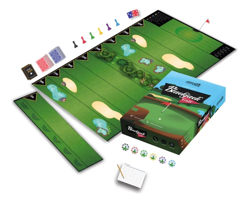 JUEGO DE MESA BLACKJACK GOLF PARA ENTRETENIMIENTO FAMILIAR - 1