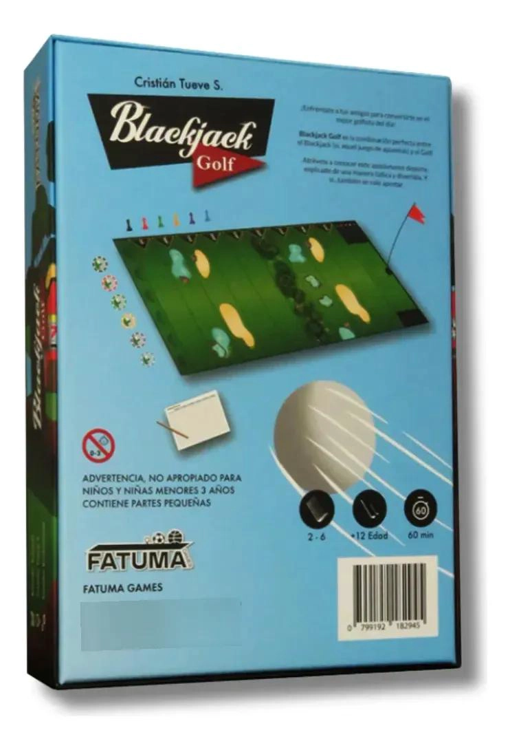 JUEGO DE MESA BLACKJACK GOLF PARA ENTRETENIMIENTO FAMILIAR - 2