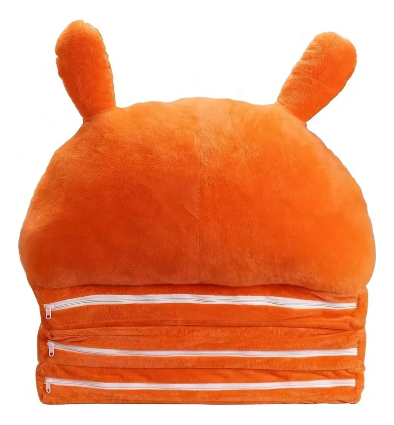 SOFA CAMA INFANTIL CON REPOSABRAZOS Y COJIN PARA SENTAR BEBE - 4