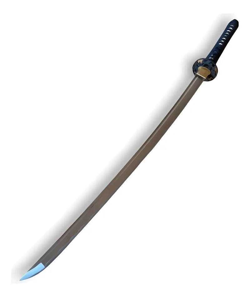 ESPADA JAPONESA FUNCIONAL DE ACERO FULL TANG ESTILO SAMURAI - 1