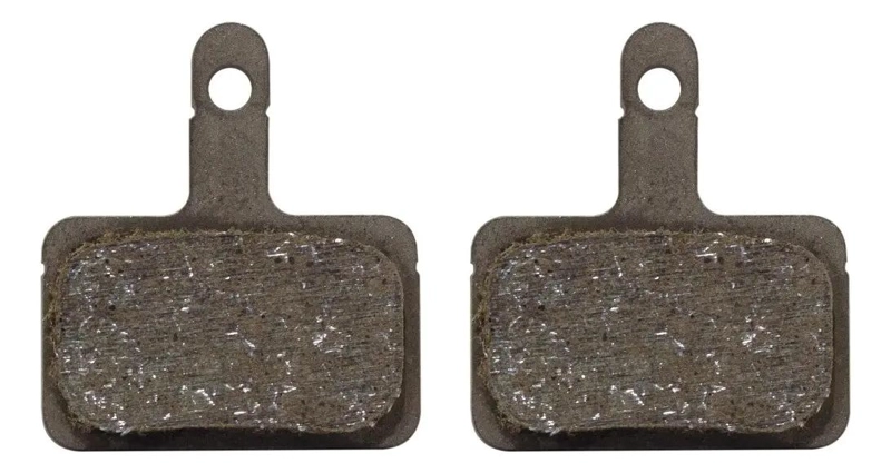 PASTILLAS DE FRENO PARA DISCO CON RESORTE Y RESINA PARA BICICLETA - 2