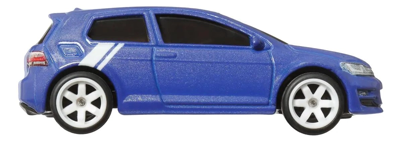 SET DE 5 AUTOS COLECCIONABLES HOT WHEELS WORLD TOUR VW GOLF - 1