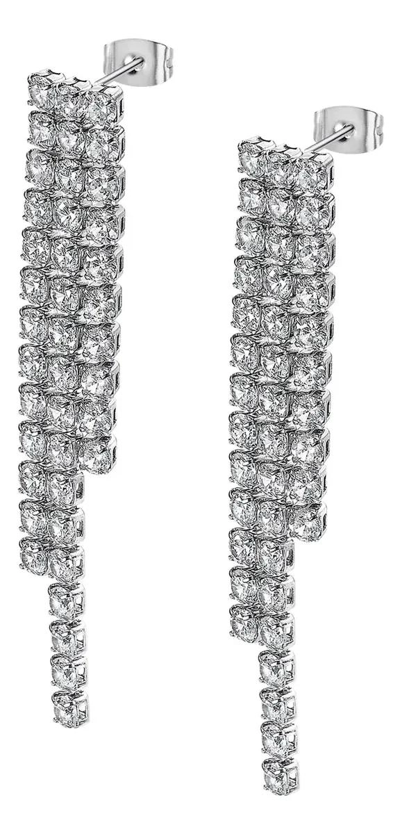 AROS PARA MUJER CON DISEÑO MULTICOLOR Y ACABADO BRILLANTE - 1