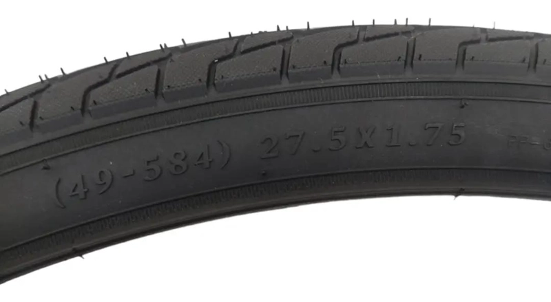 NEUMATICO PARA BICICLETA ARO 27.5 X 1.75 CON RODILLO URBANO - 1