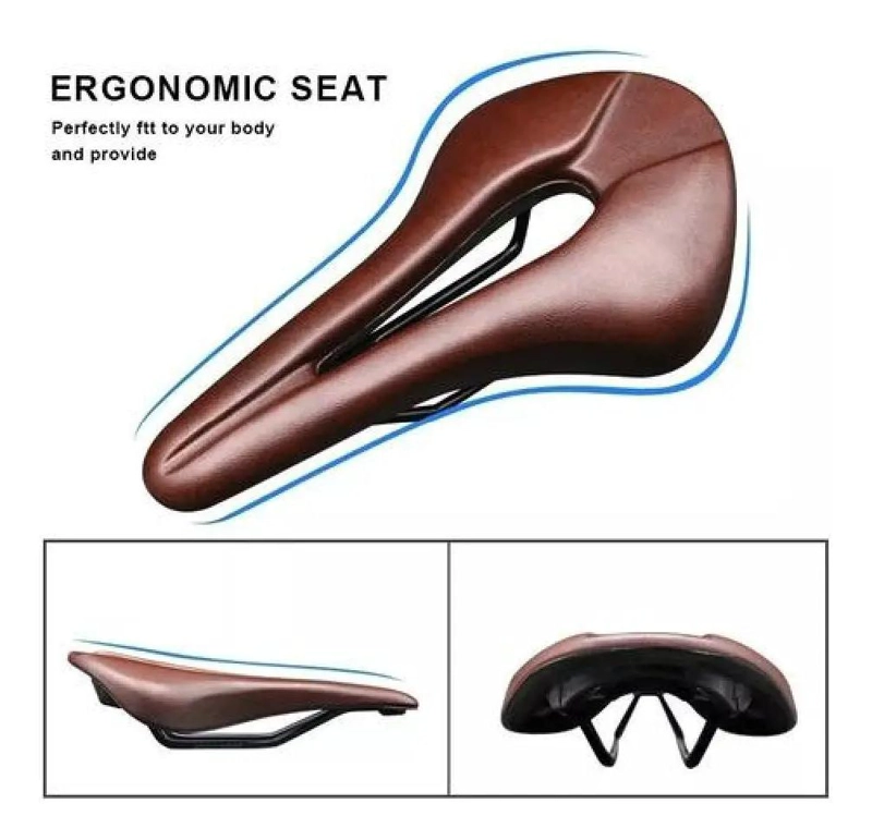 SILLIN DEPORTIVO ANTIPROSTATICO PARA ASIENTO DE BICICLETA COMODO Y RESISTENTE - 3