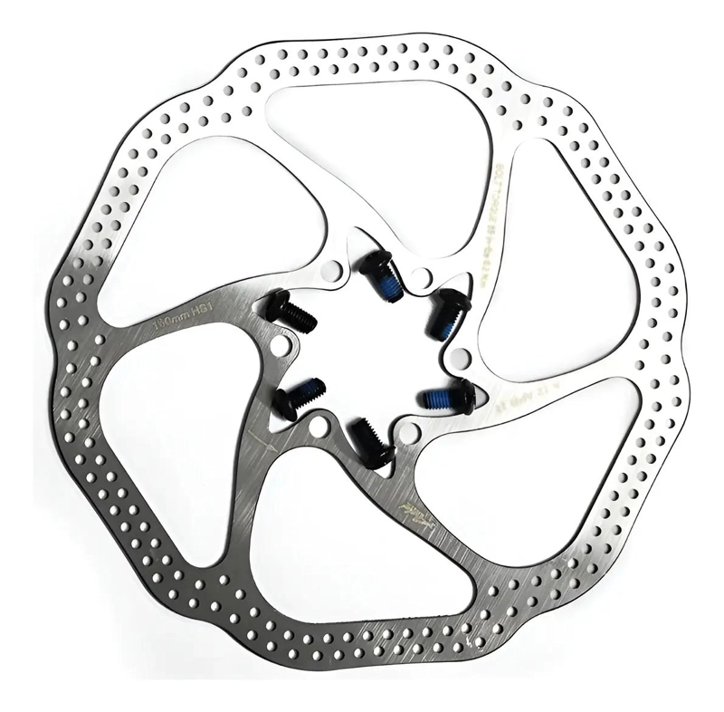 DISCO DE FRENO DE 160 MM CON 6 TORNILLOS DE ACERO INOXIDABLE - 1