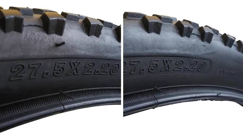 PACK DE 2 NEUMATICOS PARA BICICLETA MTB 27.5 X 2.20 CON DISEÑO RESISTENTE - 1