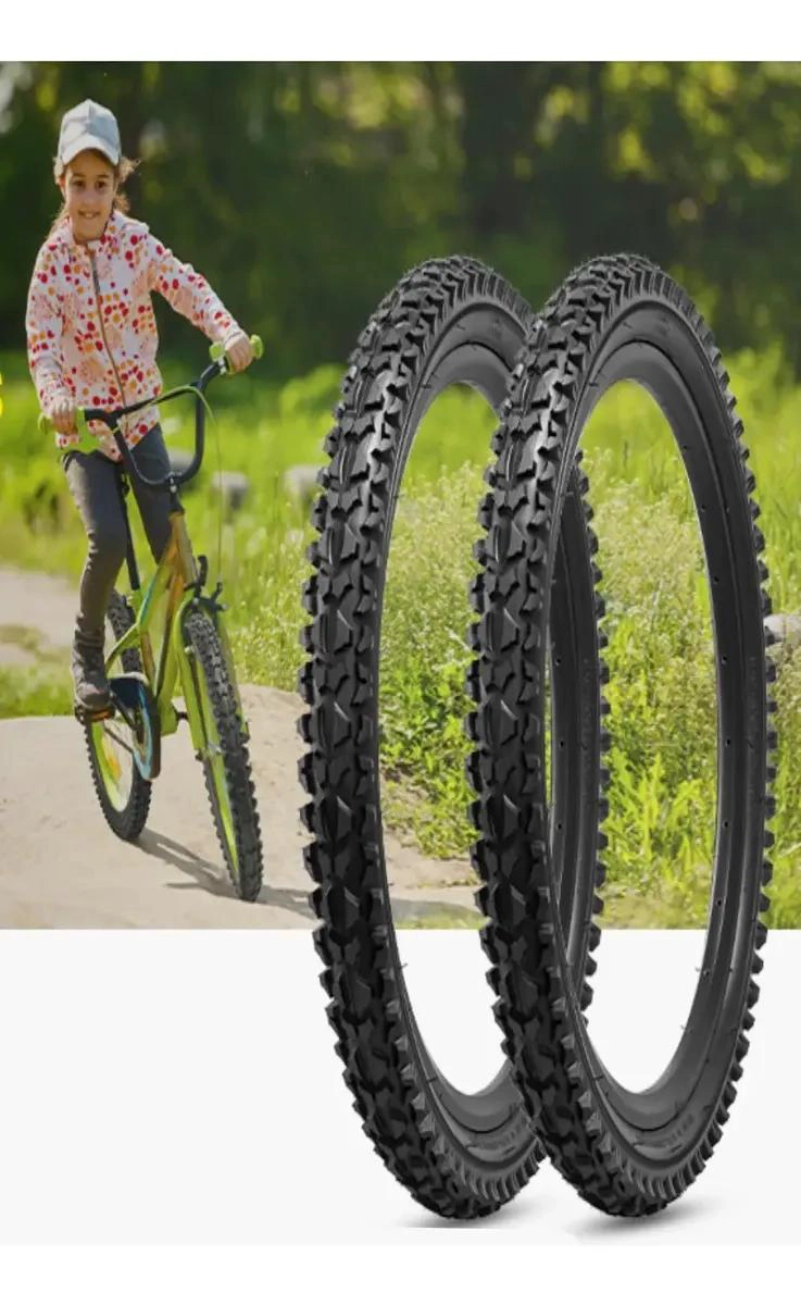 JUEGO DE 2 NEUMATICOS Y 2 CAMARAS PARA BICICLETA ARO 20X2.125 CON VALVULA SCHR - 3