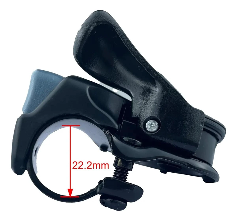 PAR MANILLAS DE CAMBIO PARA BICICLETA SHIMANO SL-TX30 7 VELOCIDADES NEGRO - 1