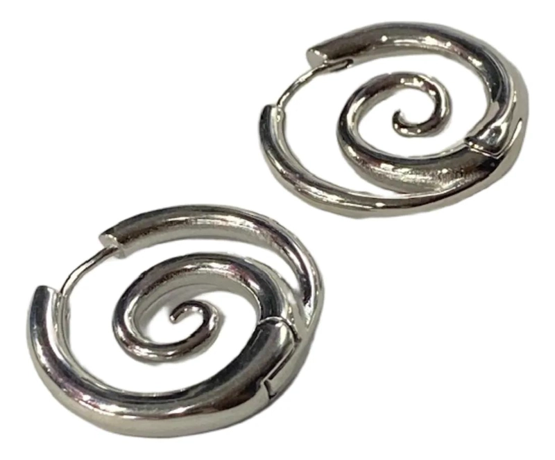 AROS ESPIRAL DE ACERO QUIRURGICO PARA USO DIARIO Y OCASIONES ESPECIALES - 1