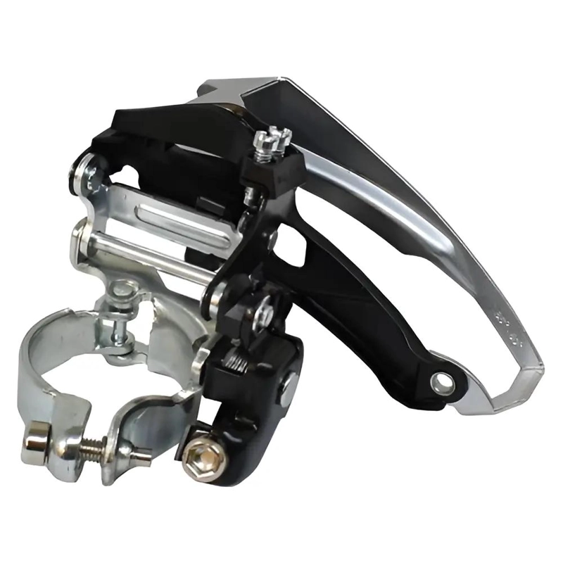 DESVIADOR DELANTERO PARA BICICLETA DE 34.9 MM COMPATIBLE CON SISTEMAS DE CAMBIO - 1
