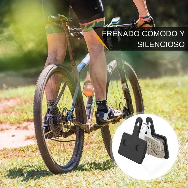 JUEGO DE PASTILLAS DE FRENO DE DISCO PARA BICICLETA DE ALTO RENDIMIENTO - 4