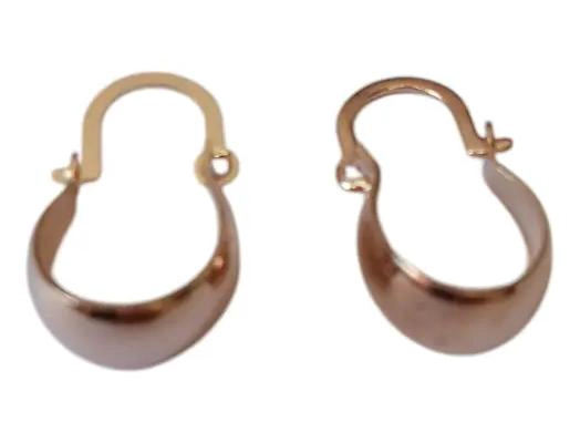 AROS ARGOLLA MINI CON BAÑO DE ORO HIPOALERGE NICOS Y LIBRES DE NIQUEL - 3