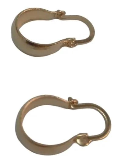 AROS ARGOLLA MINI CON BAÑO DE ORO HIPOALERGE NICOS Y LIBRES DE NIQUEL - 5
