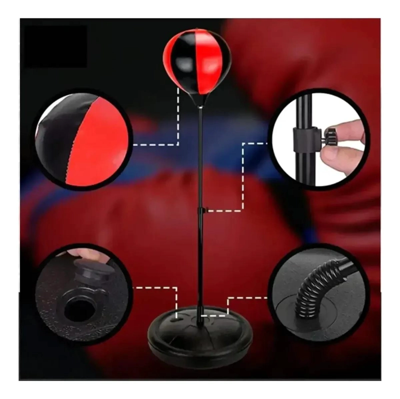 SACO DE BOXEO PARA NIÑOS CON BASE AJUSTABLE Y DISEÑO SEGURO - 3