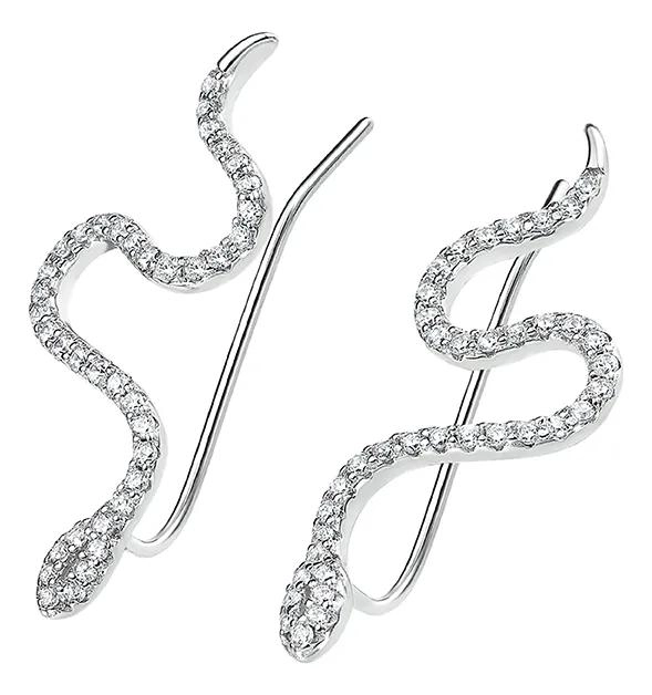AROS DE PLATA PARA MUJER CON DISEÑO ELEGANTE Y MODERNO - 1