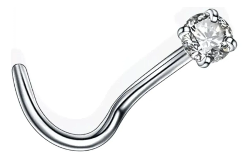 PIERCING PARA NARIZ DE TITANIO ASTM F136 DE ALTA CALIDAD - 5