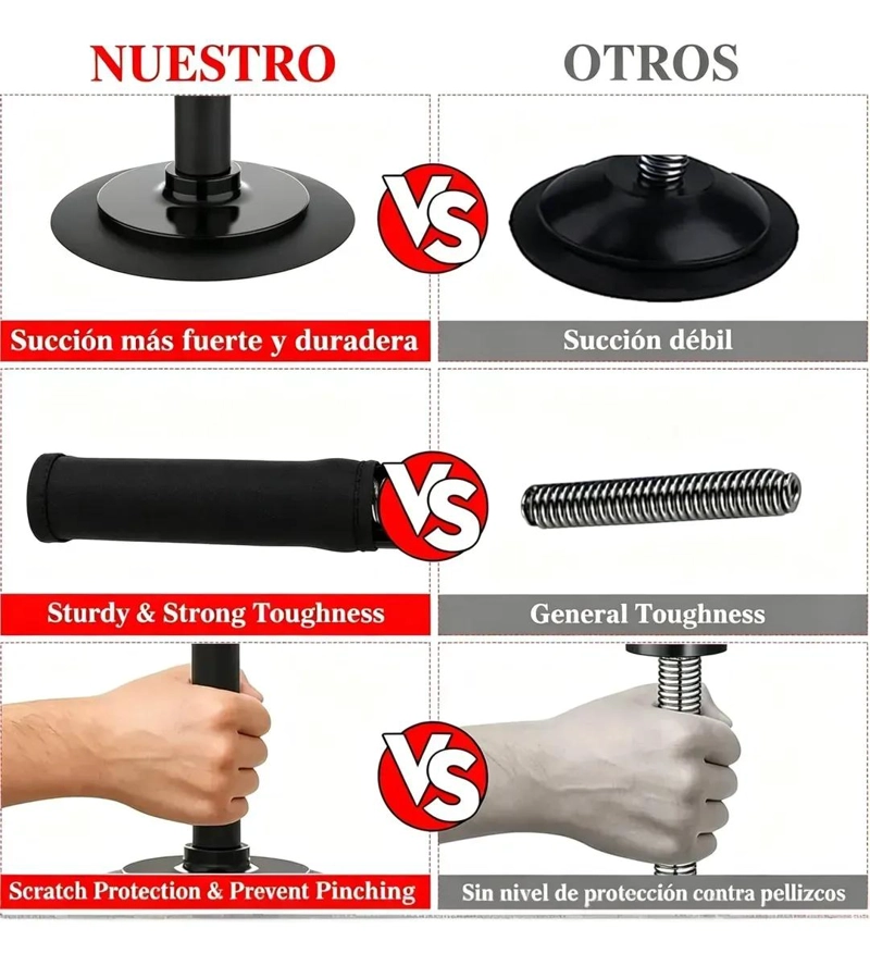 SET DE BOXEO CON PELOTA DE PUNZON PARA MESA PARA NIÑOS Y ADULTOS - 5