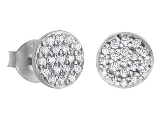 AROS DE PLATA PARA MUJER DISEÑO ELEGANTE Y MODERNO - 1