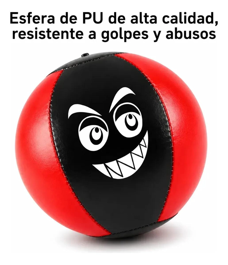 SET DE BOXEO CON PELOTA DE GOLPE PARA MESA PARA NIÑOS Y ADULTOS - 5