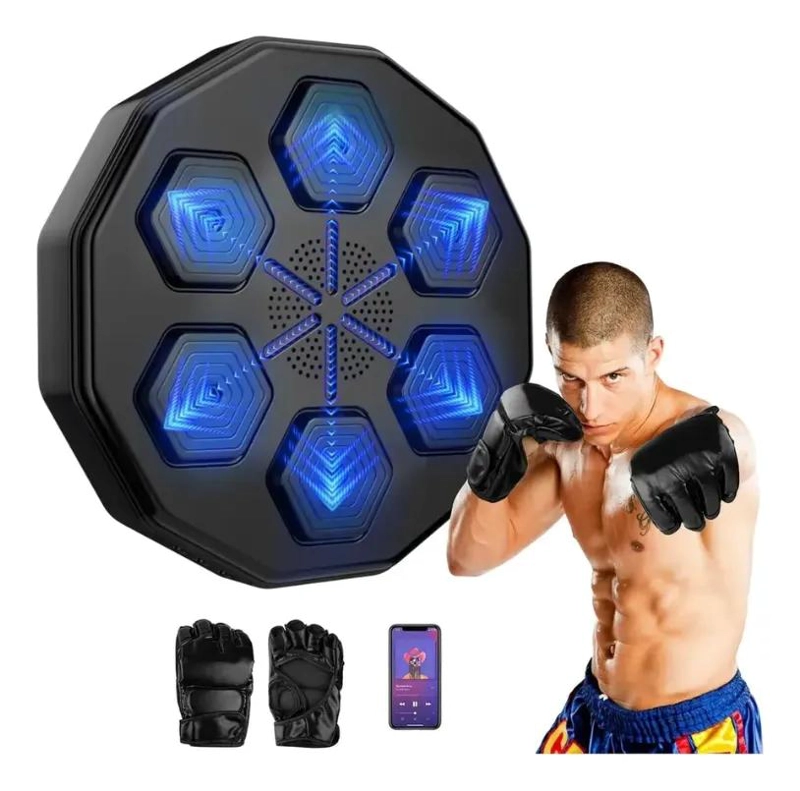 MAQUINA DE BOXEO PARA ENTRENAMIENTO Y EJERCICIO EN PARED CON GUANTE INCLUIDO - 1