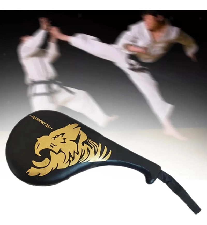 PALETA DOBLE PARA ENTRENAMIENTOS DE GOLPES EN TAEKWONDO Y ARTES MARCIALES - 2