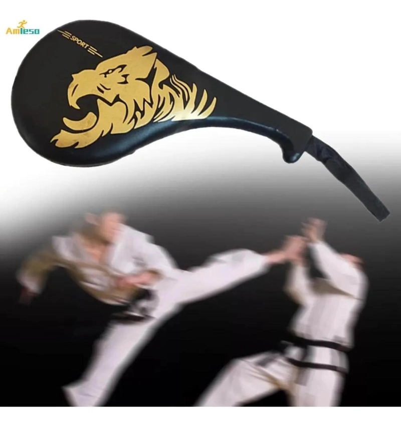 PALETA DOBLE PARA ENTRENAMIENTOS DE GOLPES EN TAEKWONDO Y ARTES MARCIALES - 3