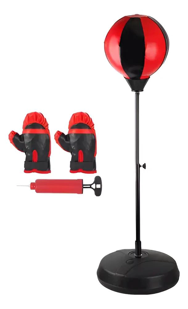 PELOTA DE ENTRENAMIENTO TIPO PUNCH BALL DE 1,25 METROS PARA EJERCICIO - 1
