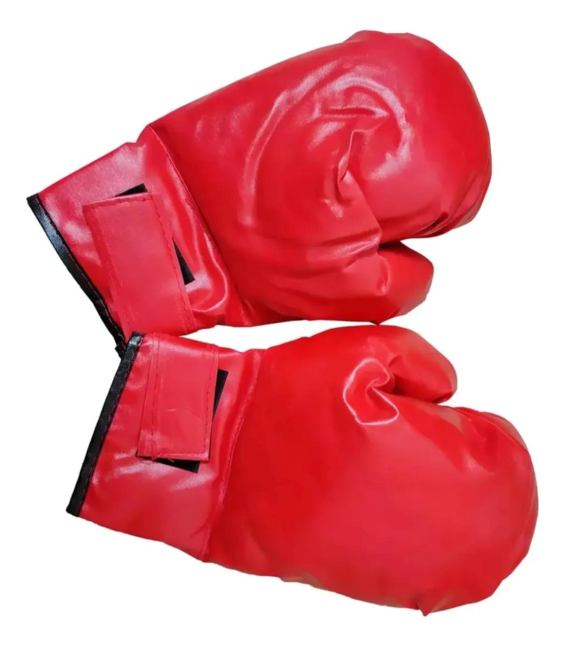 GENÉRICO SACO DE BOXEO ROJO CON SOPORTE DE 120 CM PARA NIÑOS