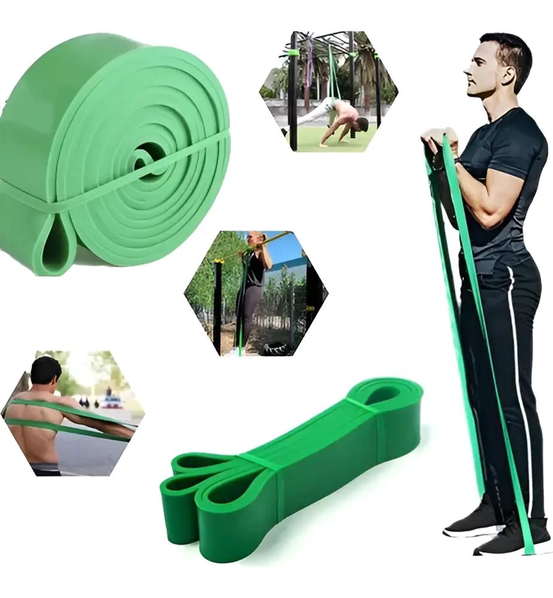BANDA CIRCULAR ELASTICA DE RESISTENCIA PARA EJERCICIO FITNESS 50-125LB - 1