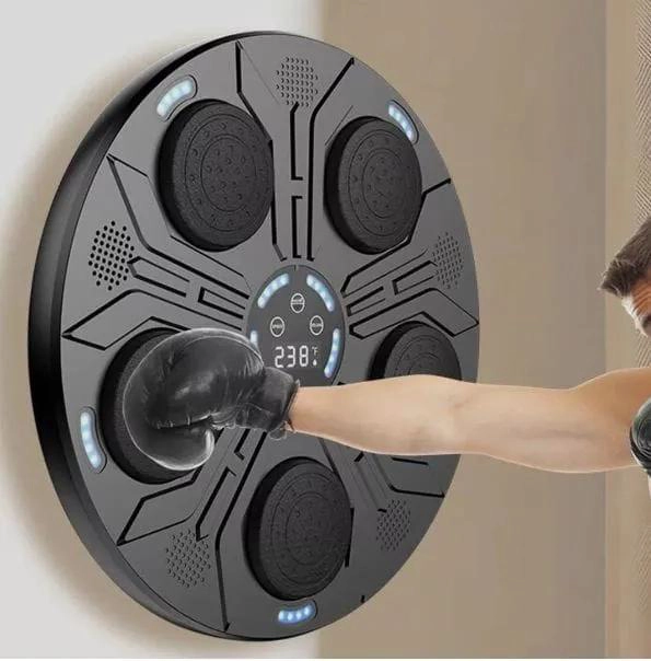 MAQUINA DE BOXEO CON LUCES Y CONEXION BLUETOOTH INTEGRADA - 3