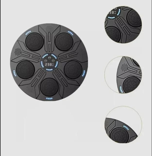 MAQUINA DE BOXEO CON LUCES Y CONEXION BLUETOOTH INTEGRADA - 4