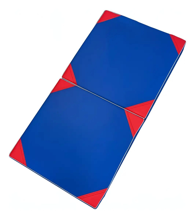 COLCHONETA DEPORTIVA PLEGABLE DE 150X50X5 CM EN COLOR AZUL - 1