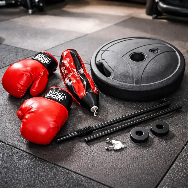 SACO DE BOXEO PARA NIÑOS CON BASE AJUSTABLE Y DISEÑO SEGURO - 3