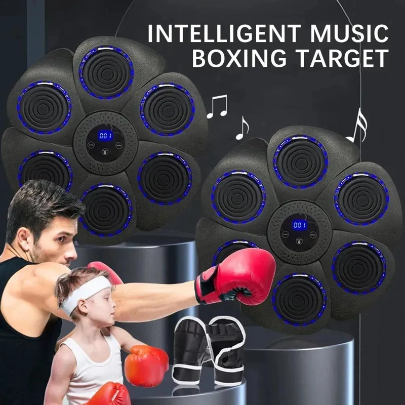 MAQUINA DE BOXEO ELECTRONICA CON 9 NIVELES AJUSTABLES Y FUNCION MUSICAL - 4