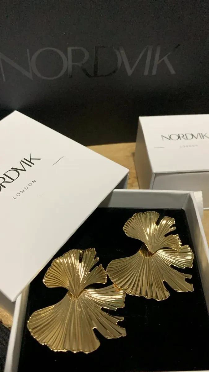 AROS ESTILO BOHO PARA MUJER EN TONO DORADO DE 5X4,5 CM - 5