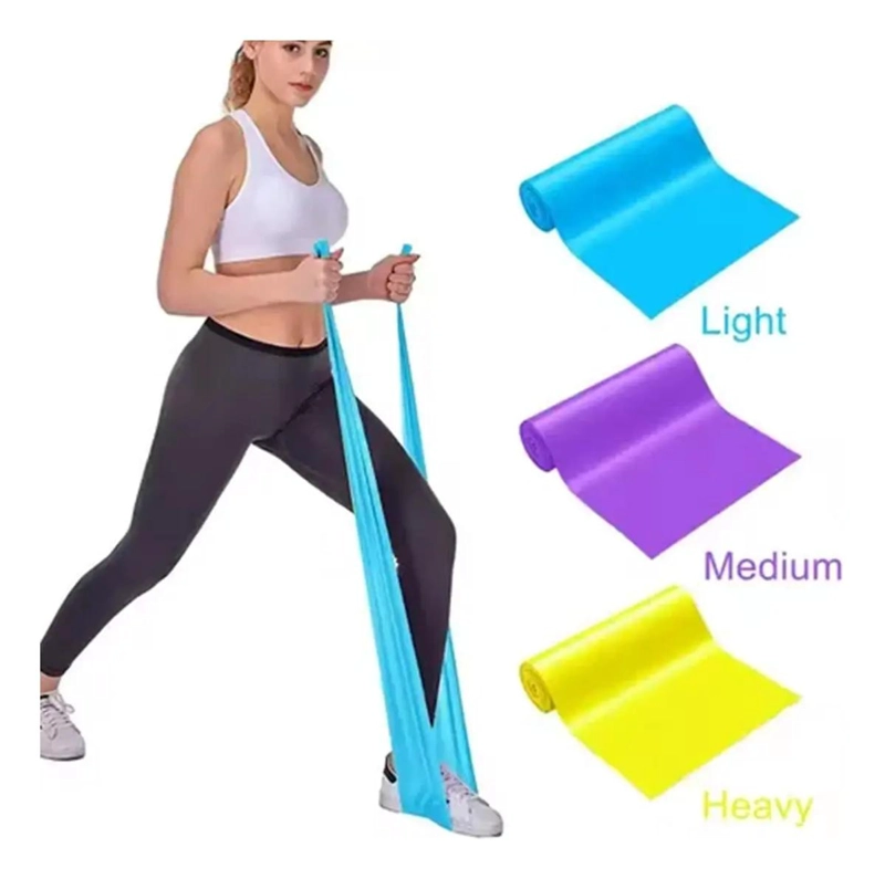 SET DE 4 BANDAS ELASTICAS PARA EJERCICIO Y ENTRENAMIENTO - 3