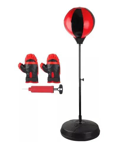 PELOTA DE ENTRENAMIENTO PARA BOXEO CON SOPORTE AJUSTABLE DE 1,25 M - 1