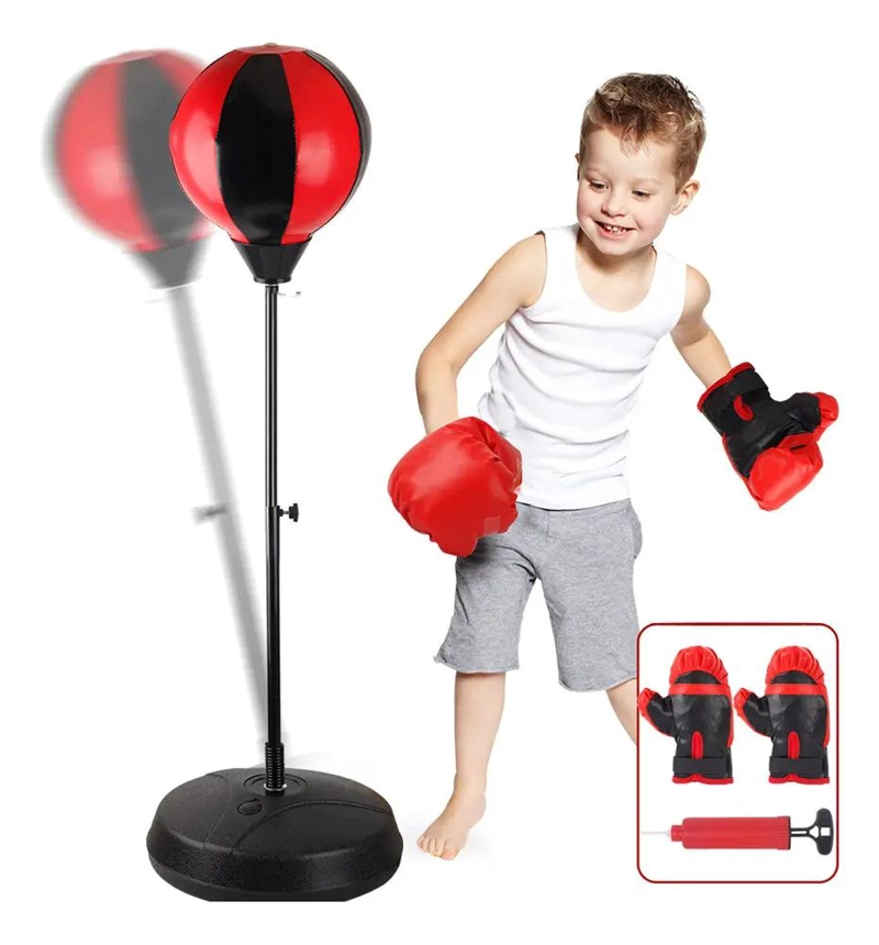 PELOTA DE ENTRENAMIENTO PARA BOXEO CON SOPORTE AJUSTABLE DE 1,25 M - 5