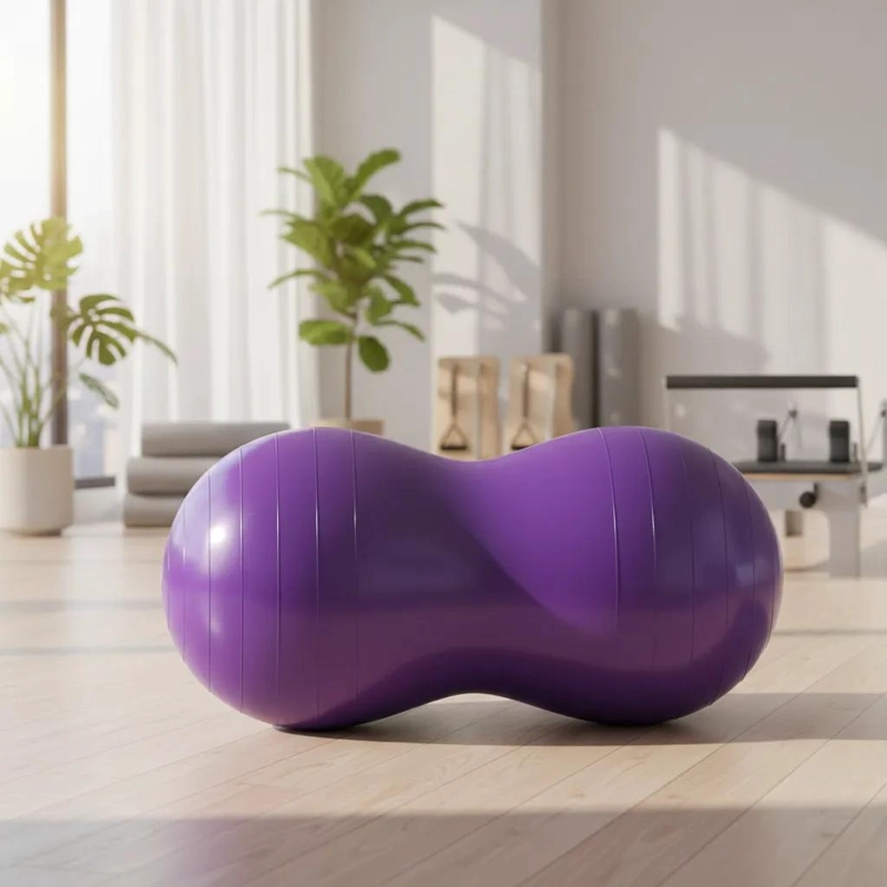 PELOTA OVALADA PARA PILATES Y YOGA 50X90 CM PARA EJERCICIOS DE KINESIOLOGIA - 2