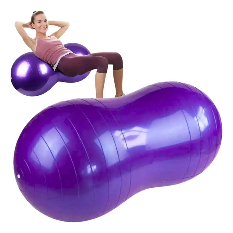 PELOTA OVALADA PARA PILATES Y YOGA 50X90 CM PARA EJERCICIOS DE KINESIOLOGIA - 3