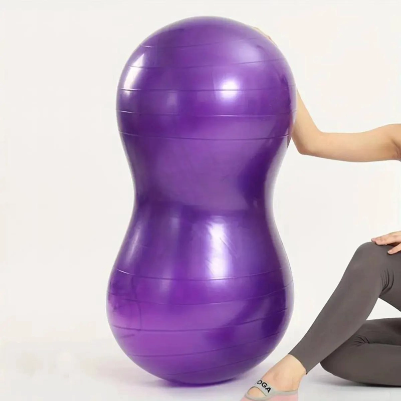 PELOTA OVALADA PARA PILATES Y YOGA 50X90 CM PARA EJERCICIOS DE KINESIOLOGIA - 5