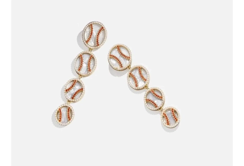AROS DEPORTIVOS CON DISEÑO DE BE ISBOL Y BALONCESTO PARA USO DIARIO - 3